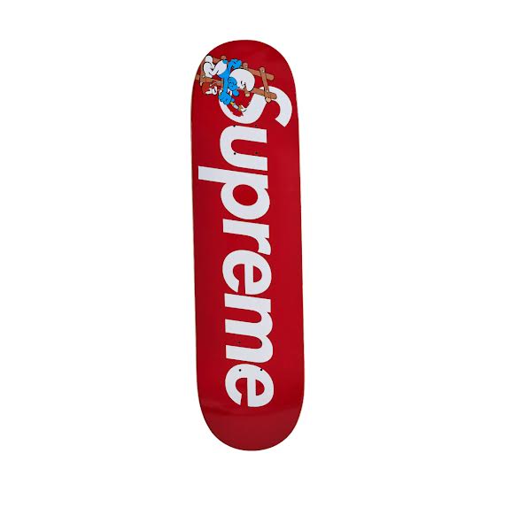 Supreme Smurf Skateboard