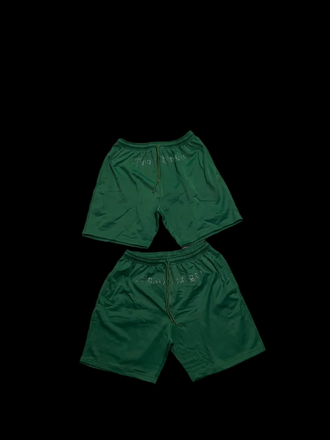 Money Hungry Green Shorts