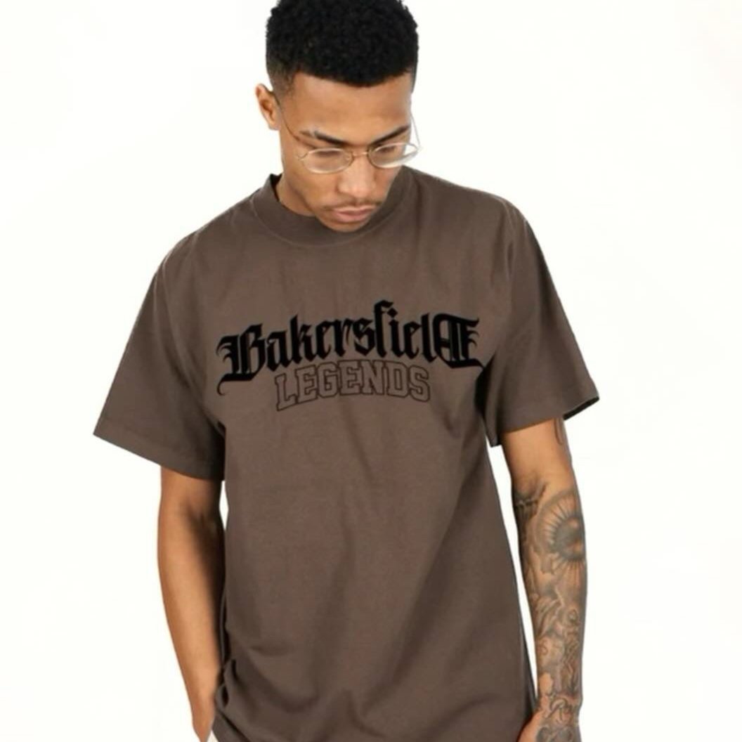 Bakersfield Legends Mocha Black Tee