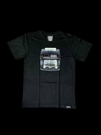 Bagaholic Money Counter Black T Shirt