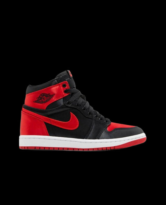 Jordan 1 High Satin Bred (Women's)