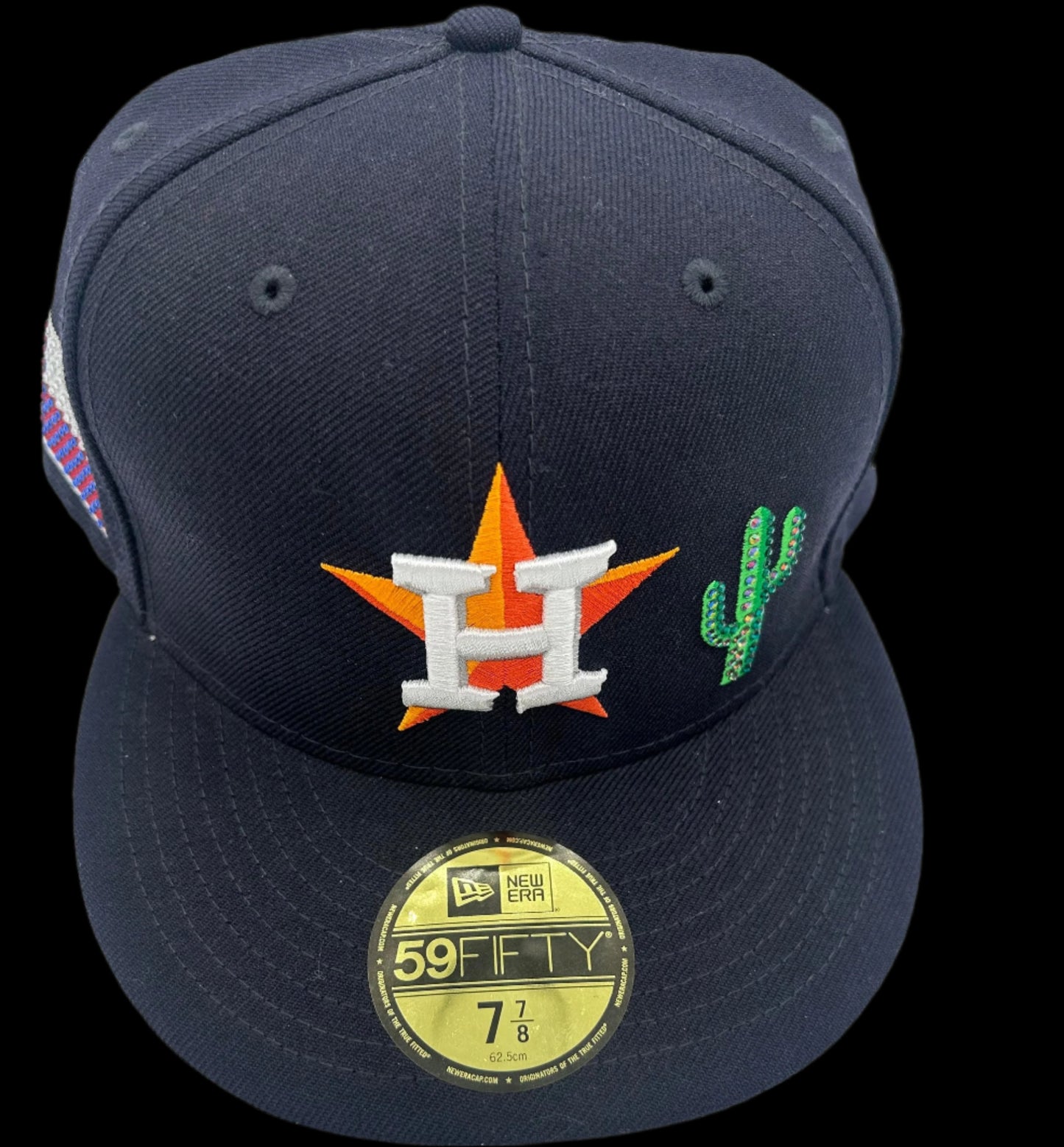 New Era Navy Blue Houston Astros Fitted Hat