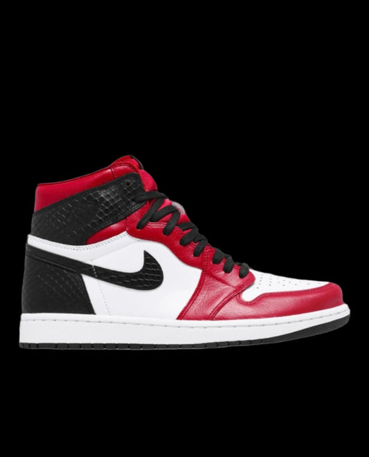 Jordan 1 High Satin Snake Chicago (Women's)