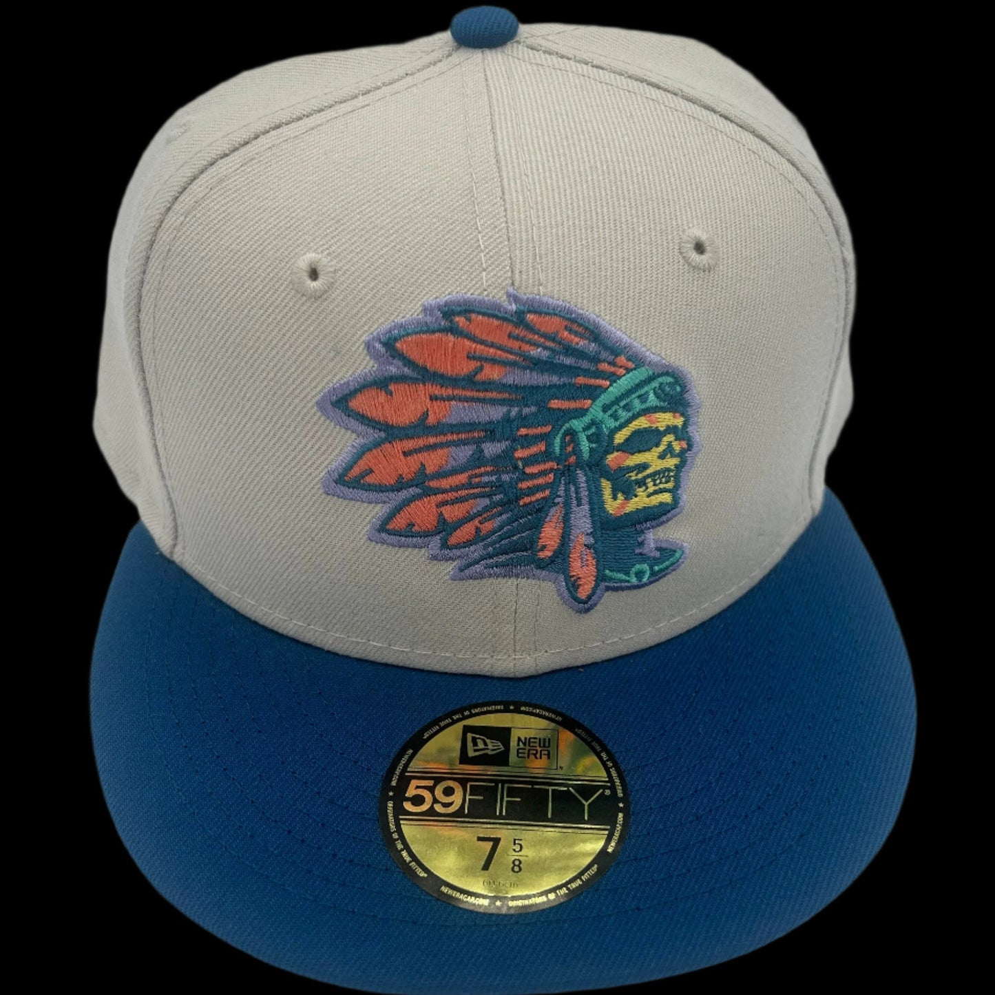 New Era  Ocean Drive Skull Chief Fitted Hat