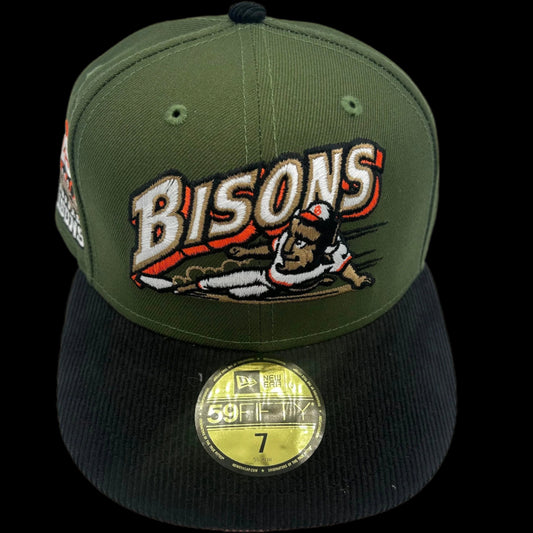 New Era Bisons Fitted Hat