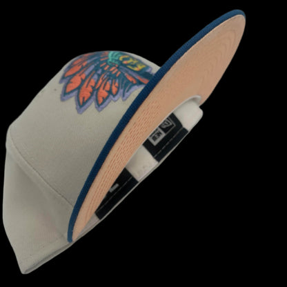 New Era  Ocean Drive Skull Chief Fitted Hat