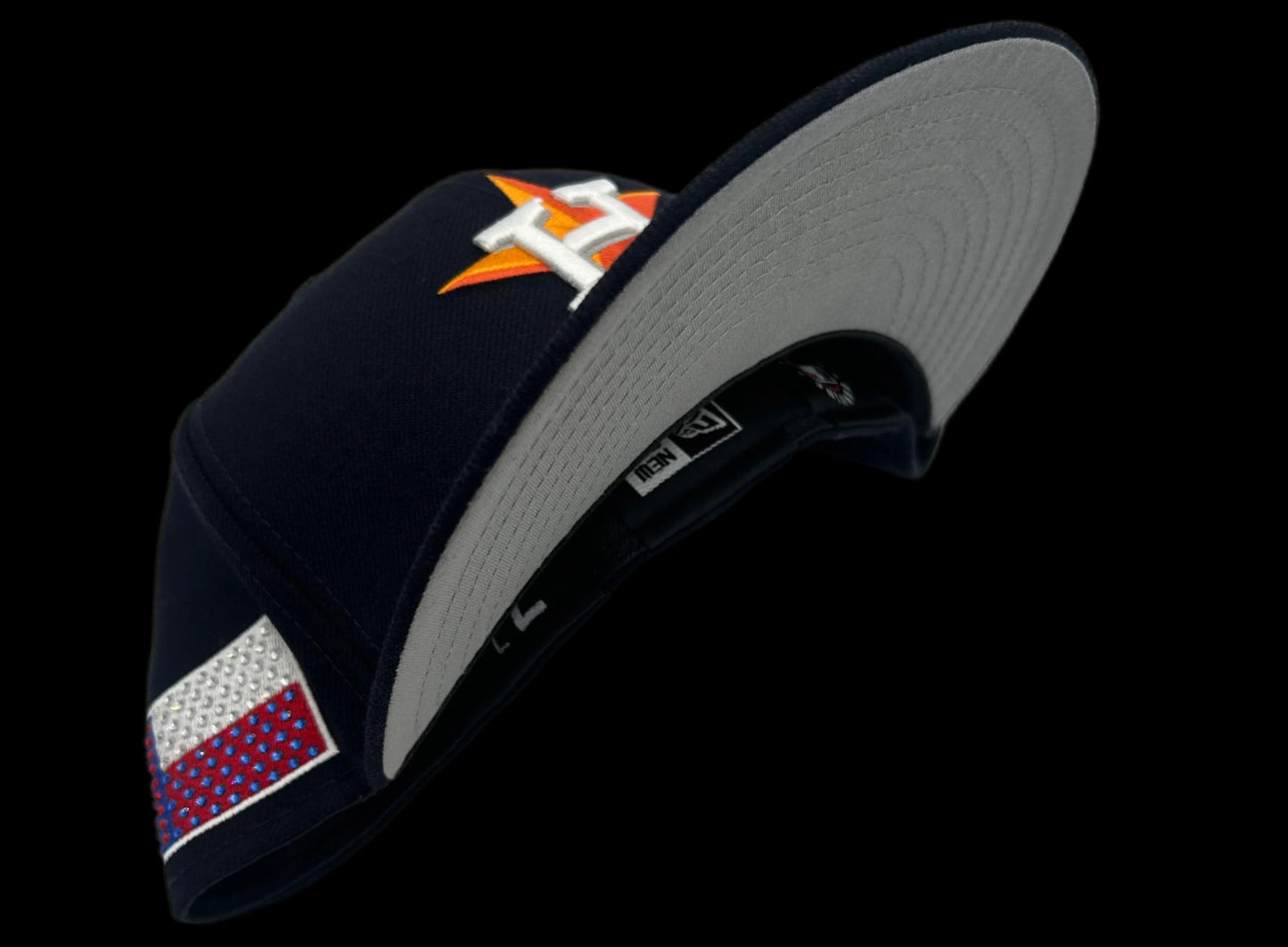 New Era Navy Blue Houston Astros Fitted Hat